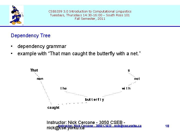 CSE 6339 3. 0 Introduction to Computational Linguistics Tuesdays, Thursdays 14: 30 -16: 00