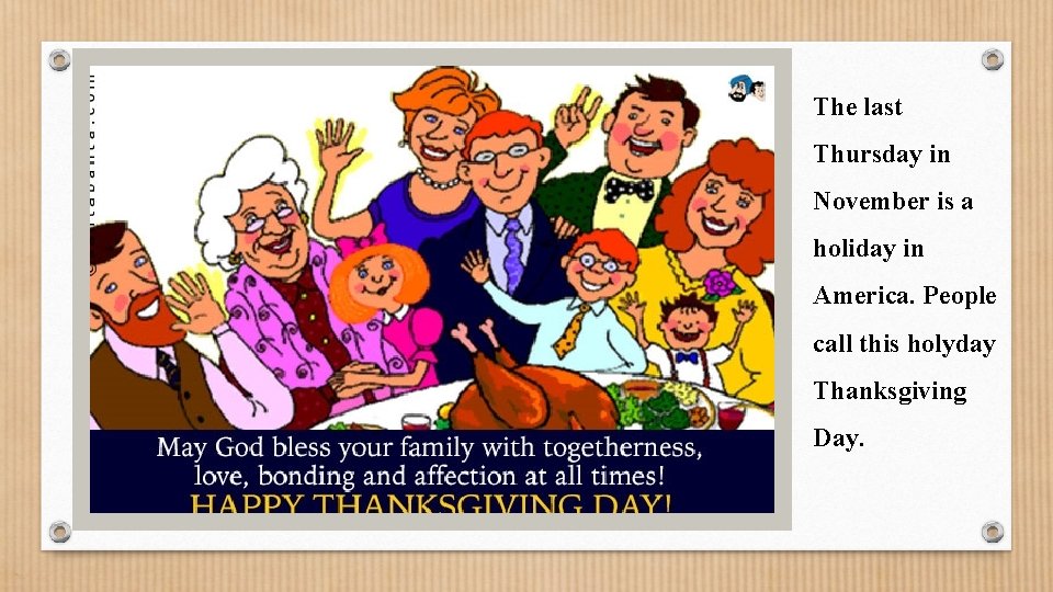 THE HISTORY OF THANKSGIVING DAY by FEODOR KORNEEV