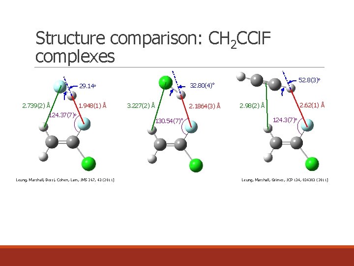 The microwave spectrum and molecular structure of 1