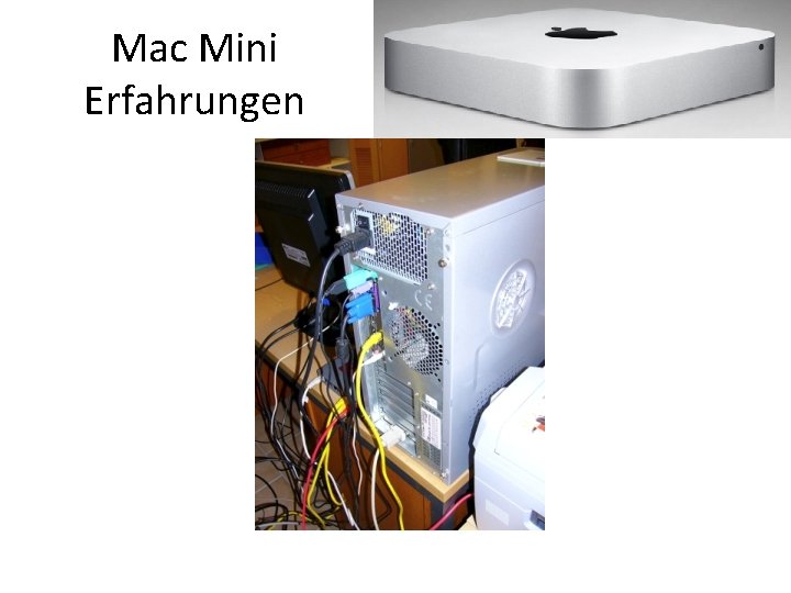 Mac Mini Erfahrungen 