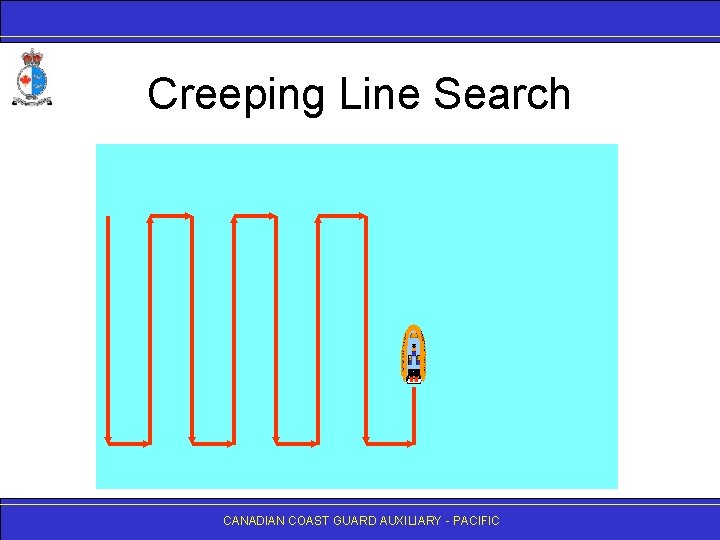 Creeping Line Search CANADIAN COAST GUARD AUXILIARY - PACIFIC 