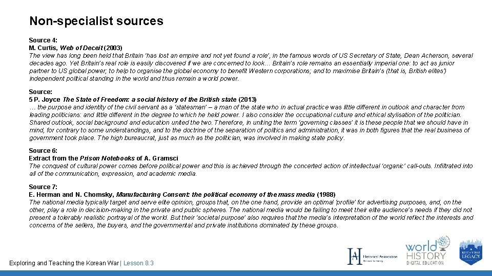 Resource sheet 8 3 A Specialist and nonspecialist