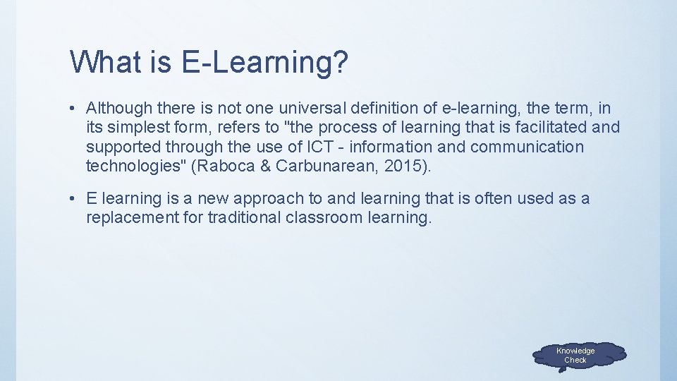 ELearning Jessica Armstrong EDU 655 What is ELearning
