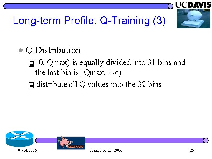 Long-term Profile: Q-Training (3) l Q Distribution 4[0, Qmax) is equally divided into 31