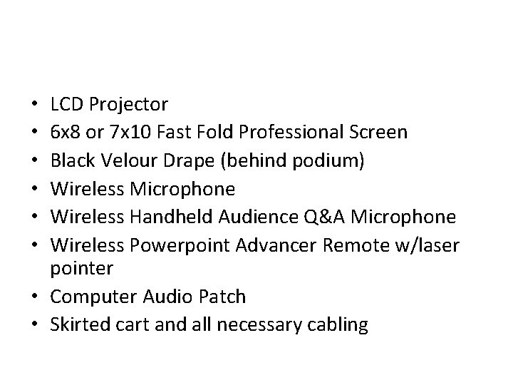 LCD Projector 6 x 8 or 7 x 10 Fast Fold Professional Screen Black