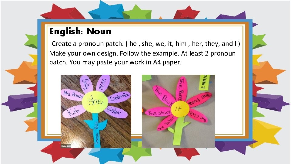 English: Noun Create a pronoun patch. ( he , she, we, it, him , English: Noun Create a pronoun patch. ( he , she, we, it, him ,