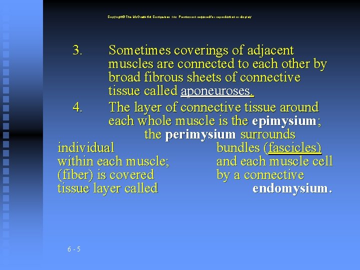 Copyright The Mc. Graw-Hill Companies, Inc. Permission required for reproduction or display. 3. Sometimes