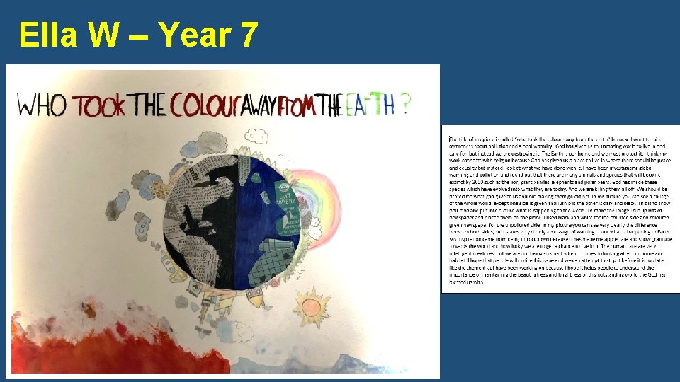Ella W – Year 7 