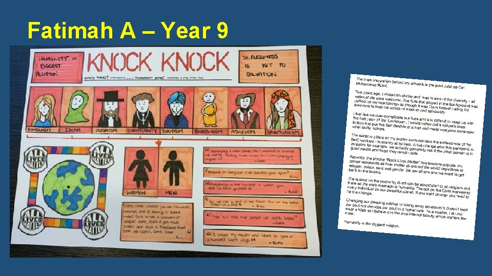 Fatimah A – Year 9 