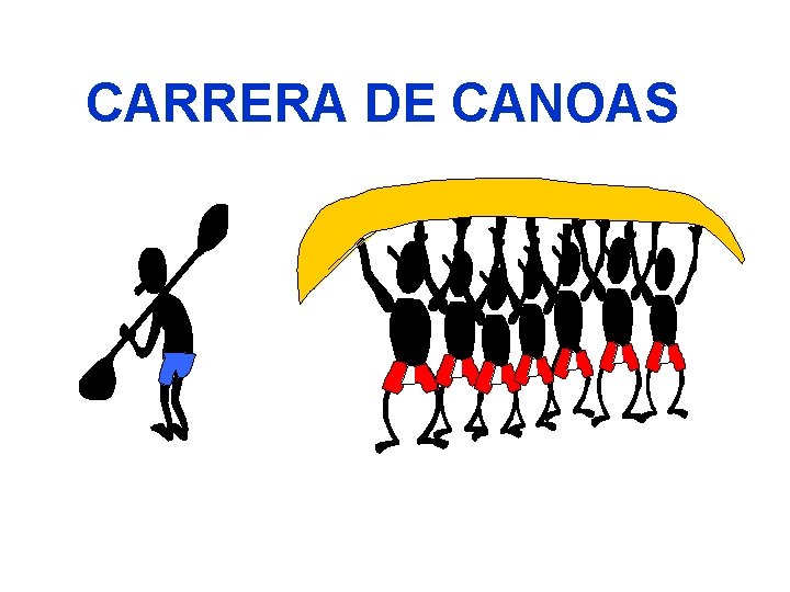 CARRERA DE CANOAS 