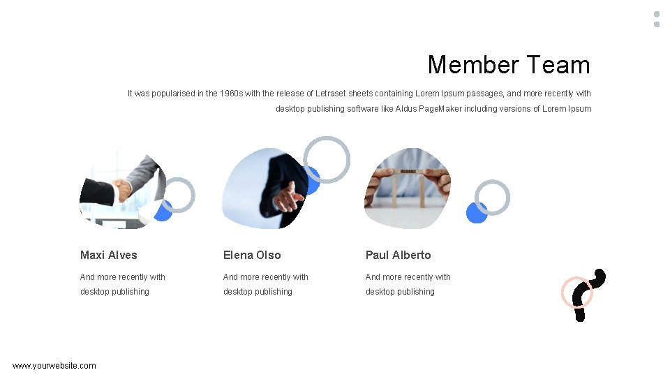 Member Team It was popularised in the 1960 s with the release of Letraset