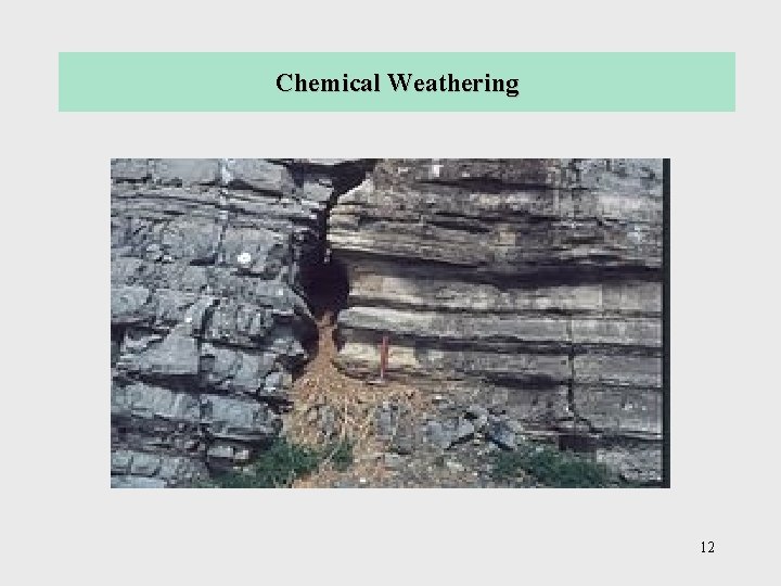 Chemical Weathering 12 