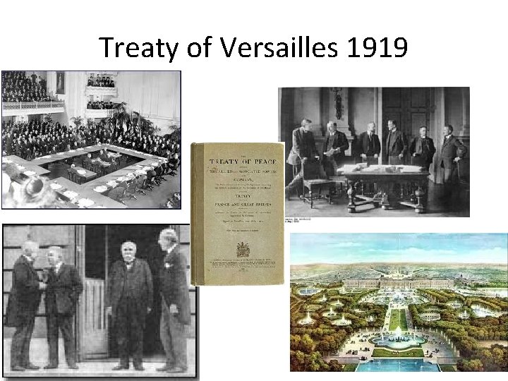 Treaty of Versailles 1919 