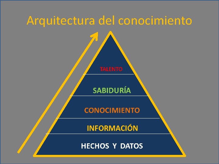 Arquitectura del conocimiento 