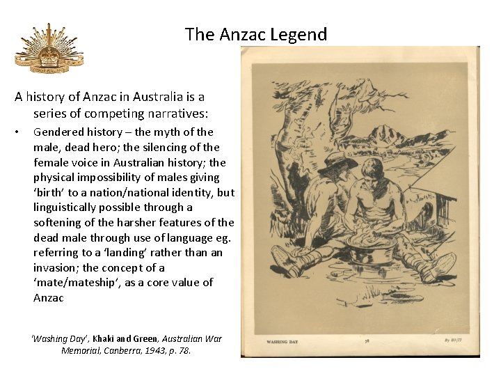 The Anzac Legend A history of Anzac in Australia is a series of competing