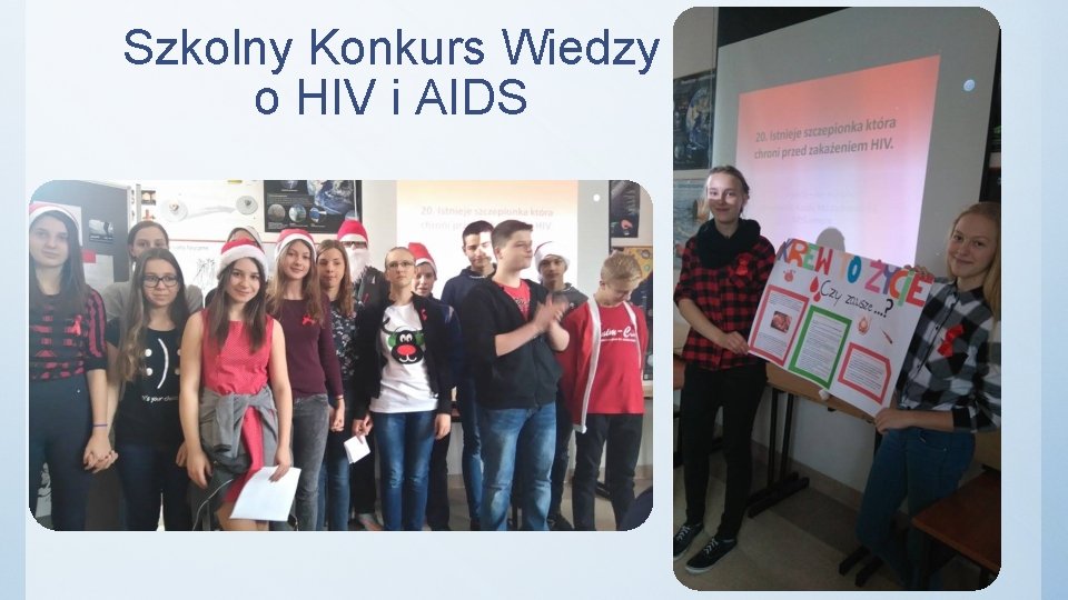 Szkolny Konkurs Wiedzy o HIV i AIDS 