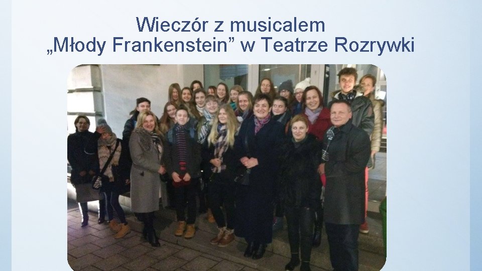 Wieczór z musicalem „Młody Frankenstein” w Teatrze Rozrywki 