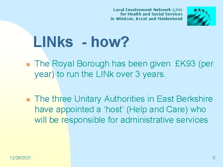 Local Involvement Network (LINk) for Health and Social Services in Windsor, Ascot and Maidenhead