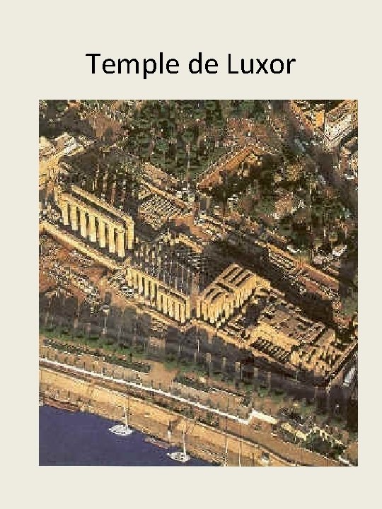 Temple de Luxor 