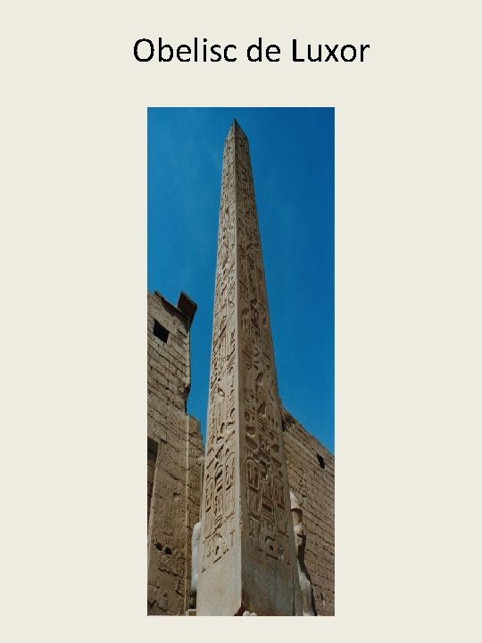 Obelisc de Luxor 