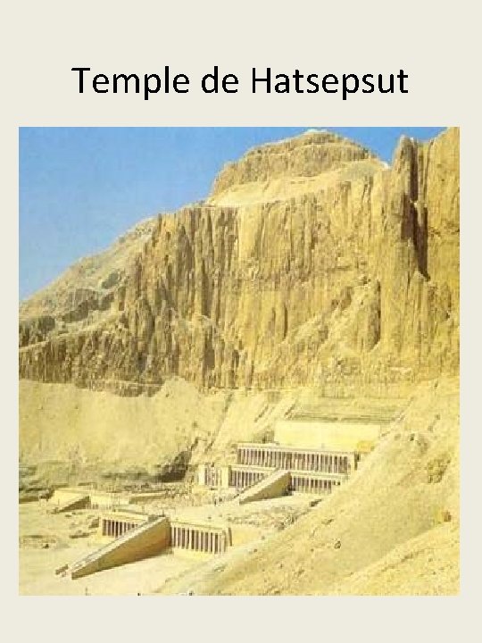 Temple de Hatsepsut 