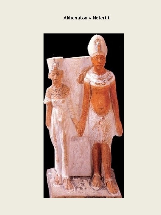 Akhenaton y Nefertiti 