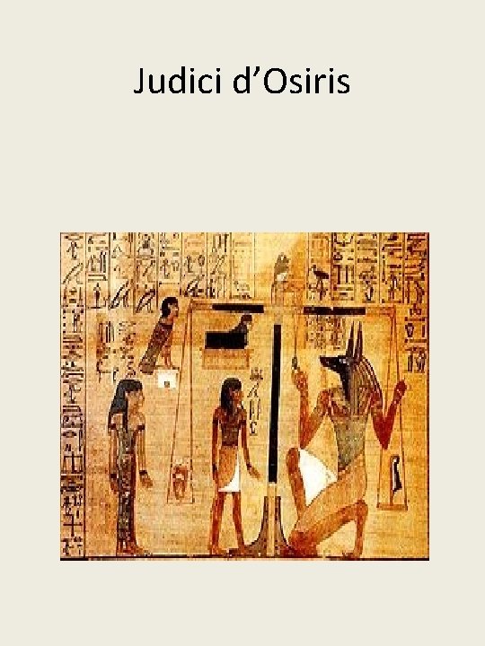 Judici d’Osiris 