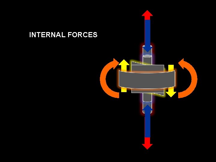 INTERNAL FORCES Axial (P) Shear (V) Moment (M) 