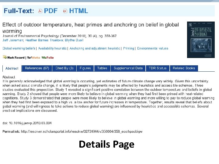 Taking Ownership of Electronic Journals Books A Tale