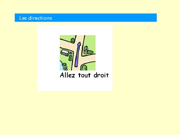 Les directions 