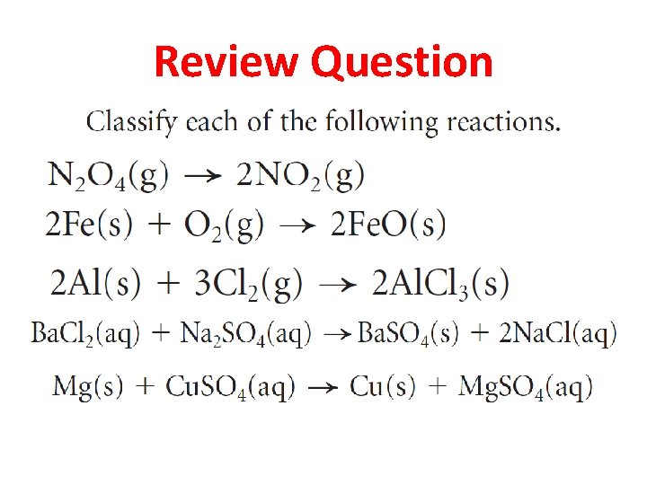 Review Question 