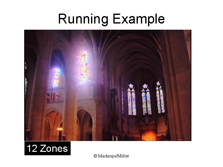 Running Example 12 Zones © Machiraju/Möller 