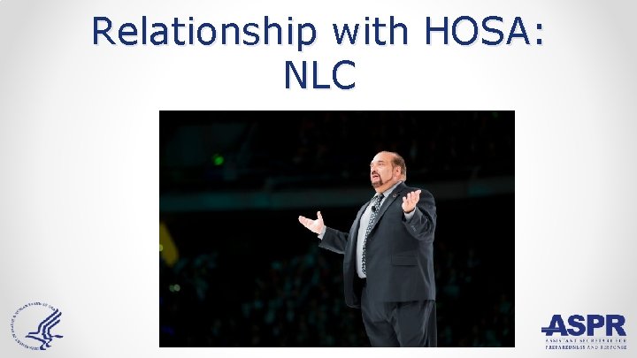 Relationship with HOSA: NLC 