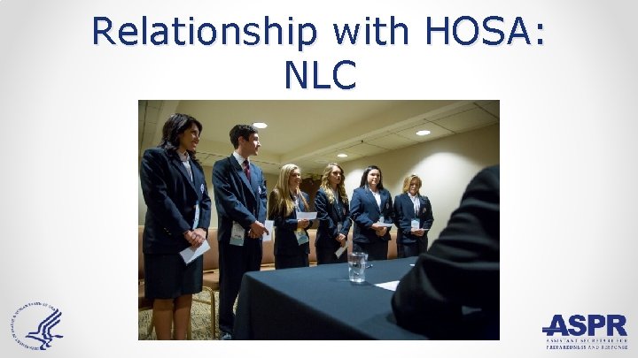 Relationship with HOSA: NLC 