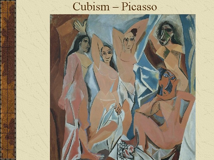 Cubism – Picasso 