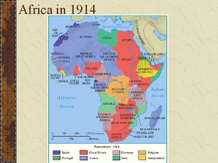 Africa in 1914 