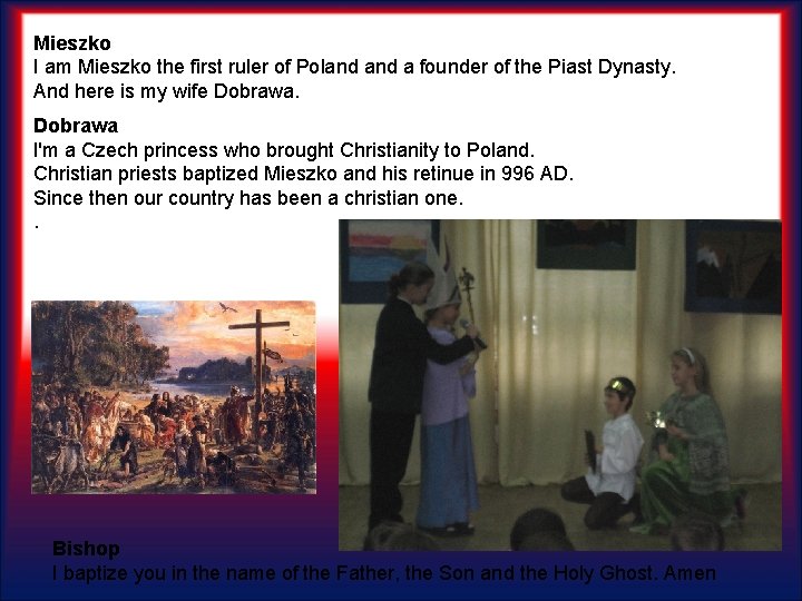 Mieszko I am Mieszko the first ruler of Poland a founder of the Piast