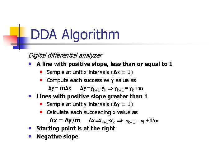Chapter 3 Output Primitives Picture A picture can
