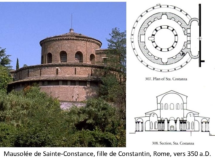 Mausolée de Sainte-Constance, fille de Constantin, Rome, vers 350 a. D. 