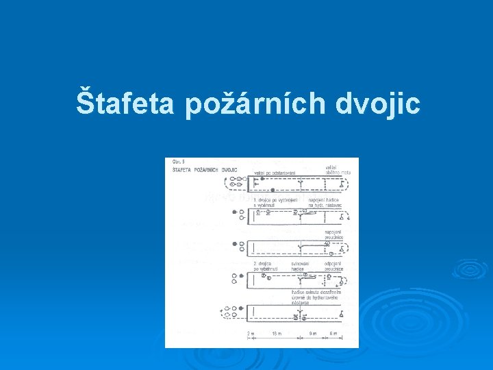 Štafeta požárních dvojic 