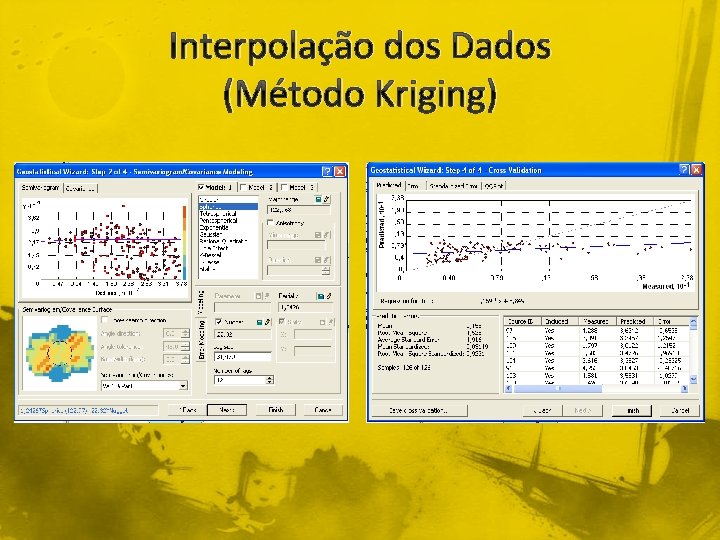 Interpolação dos Dados (Método Kriging) 