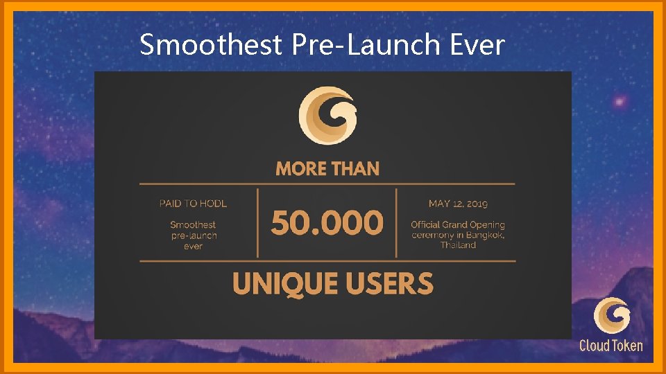 Smoothest Pre-Launch Ever 