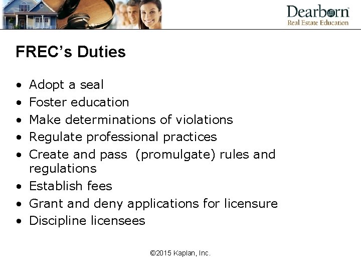 FREC’s Duties • • • Adopt a seal Foster education Make determinations of violations