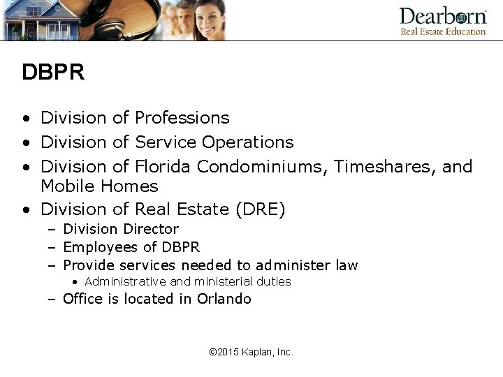 DBPR • Division of Professions • Division of Service Operations • Division of Florida