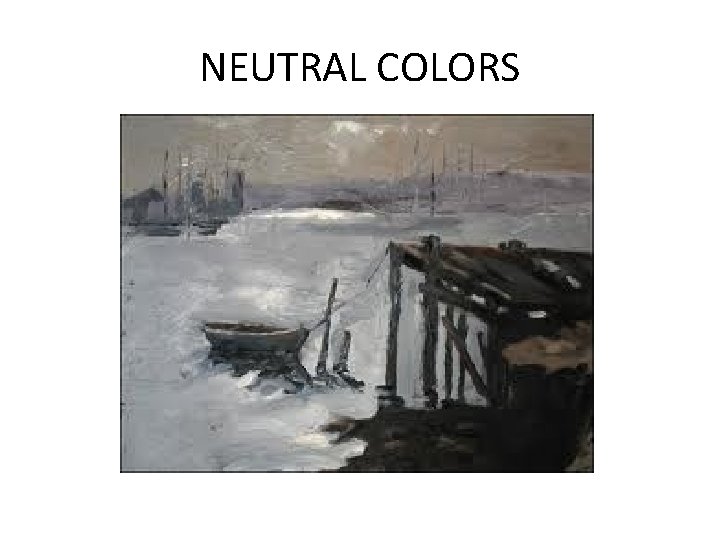 NEUTRAL COLORS 