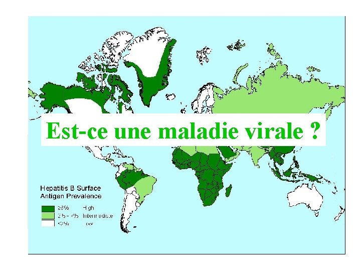Est-ce une maladie virale ? Etats-Unis F Est-ce une maladie virale ? Etats-Unis F