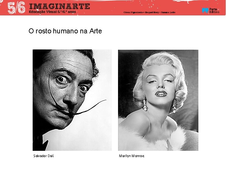 O rosto humano na Arte Salvador Dalí. Marilyn Monroe. 