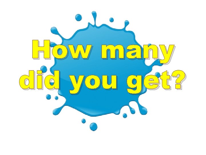 How many did you get? GCSE Chemistry – Making Salts 