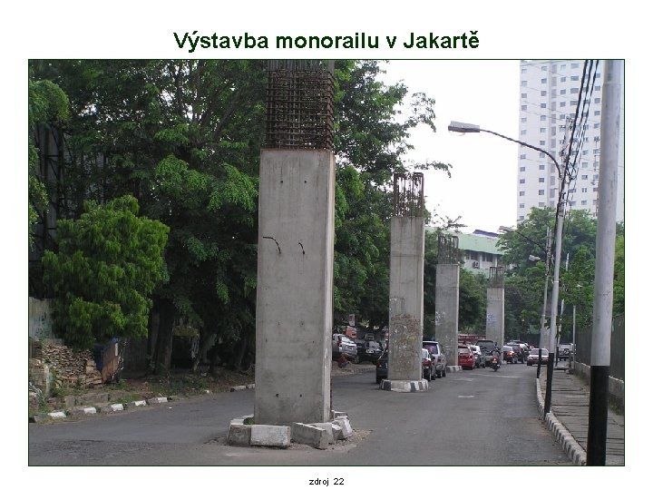 Výstavba monorailu v Jakartě zdroj 22 