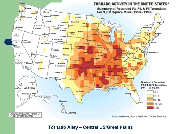 Tornado Alley – Central US/Great Plains 